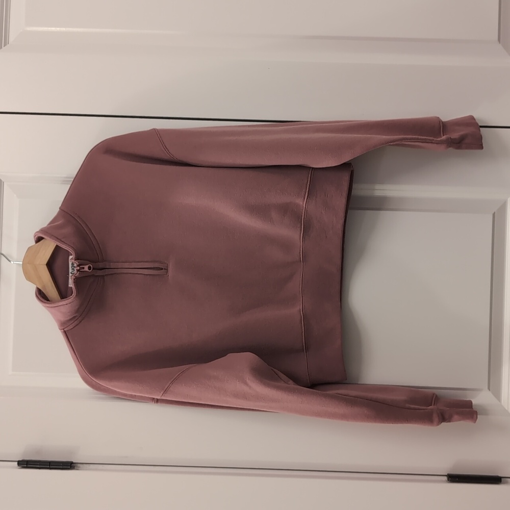 Quarter zip fleece sweater size Small